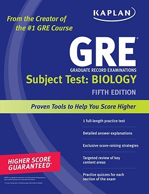 Kaplan GRE Subject Test: Biology - Kaplan Publishing (Creator)