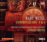 Karl Weigl: Symphonies Nos. 4 & 6 - Rheinland-Pfalz Staatsphilharmonie; J�rgen Bruns (conductor)