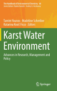 Karst Water Environment: Advances in Research, Management and Policy