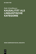Kausalit�t als linguistische Kategorie