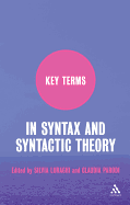 Key Terms in Syntax and Syntactic Theory