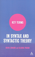 Key Terms in Syntax and Syntactic Theory