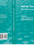 Keynes' Economics (Routledge Revivals): Methodological Issues