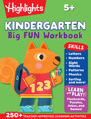 Kindergarten Big Fun Workbook: Prep Workbook with Kindergarten Learning Activities Featuring Tracing Worksheets, Alphabet Practice, Math Activities and Puzzles - Highlights Learning (Creator)