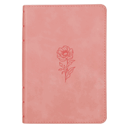 KJV Bible Compact Large Print (Faux Leather, Pink)