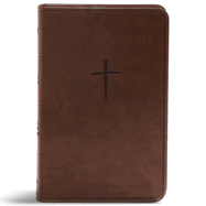 KJV Compact Bible, Value Edition, Brown Leathertouch