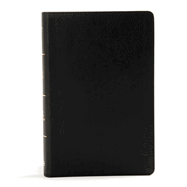 KJV Large Print Personal Size Reference Bible, Black Leathertouch