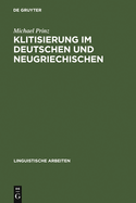 Klitisierung Im Deutschen Und Neugriechischen