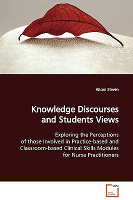 Knowledge Discourses and Students Views - Steven, Alison