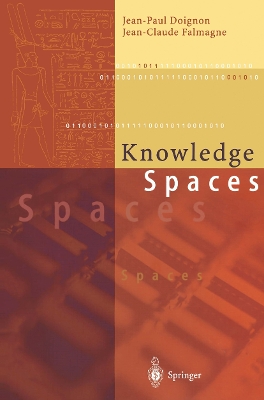 Knowledge Spaces - Doignon, Jean-Paul, and Falmagne, Jean-Claude
