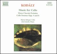 Kod�ly: Music for Cello - Jen� Jand� (piano); Maria Kliegel (cello)