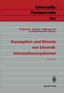 Konzeption Und Einsatz Von Umweltinformationssystemen: Proceedings