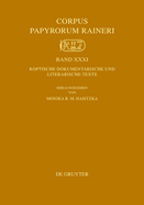 Koptische Dokumentarische Und Literarische Texte