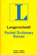 Korean Langenscheidt Pocket Dictionary