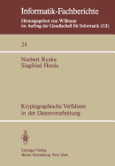 Kryptographische Verfahren in Der Datenverarbeitung