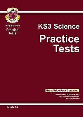 KS3 Science Practice Tests - CGP Books (Editor)