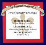 Kurka, Mennin, Piston: Orchestral Works