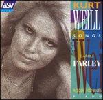 Kurt Weill Songs
