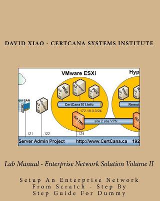 Lab Manual - Enterprise Network Solution Volume II: Setup An Enterprise Network From Scratch - Step By Step Guide For Dummy - Xiao, Rupu