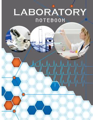 Laboratory notebook: 8.5x11 with 100 pages (Grid format) For lab work and documenting results. - Labzone