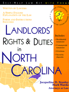 Landlords' Rights & Duties in North Carolina: With Forms
