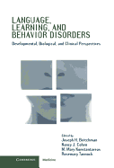 Language, Learning, and Behavior Disorders