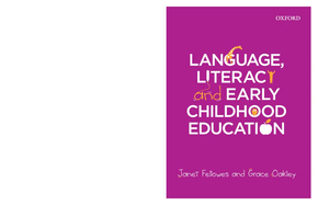 Language, Literacy and Early Childhood Education