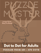 Large Print Easy to Read Dot-to-Dots for Adults