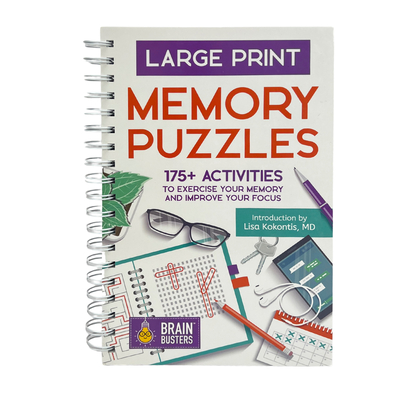 Large Print Memory Puzzles - Parragon Books (Editor)
