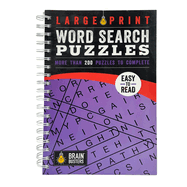 Large Print Word Search Puzzles Purple: More Than 200 Puzzles to Complete
