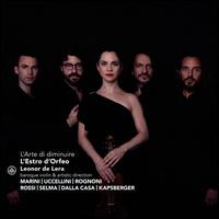 L'Arte di diminuire - Javier N��ez (harpsichord); Josep Maria Mart� Duran (theorbo); L'estro d'Orfeo; Leonor De Lera (baroque violin);...