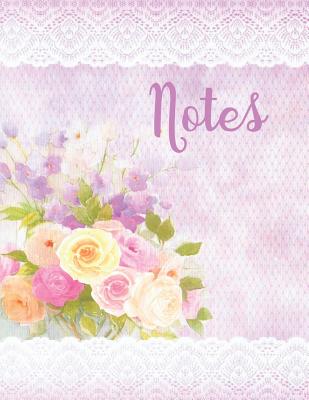 Lavender and Lace Floral Notebook - Designs, Lark