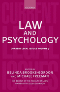 Law and Psychology: Current Legal Issues Volume 9