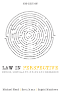 Law in Perspective: Ethics, Critical Thinking and Research