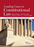 Leading Cases in Constitutional Law: A Compact Casebook for a Short Course