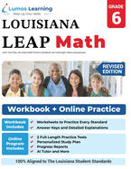 LEAP Test Prep: 6th Grade Math Practice Workbook and Full-length Online Assessments: LEAP Study Guide