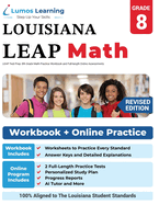 LEAP Test Prep: 8th Grade Math Practice Workbook and Full-length Online Assessments: LEAP Study Guide
