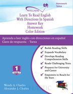 Learn To Read English With Directions In Spanish Answer Key Homework: Color Edition