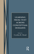 Learning from Text Across Conceptual Domains