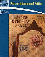 Learning To Program with Alice: International Edition