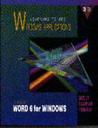 Learning to Use Windows Applications: Microsoft Word 6 for Windows