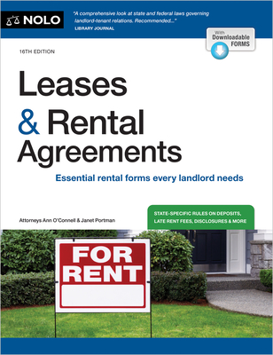 Leases & Rental Agreements - O'Connell, Ann, and Portman, Janet