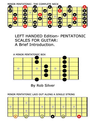 LEFT HANDED Edition- Pentatonic Scales for Guitar: A Brief Introduction - Silver, Rob