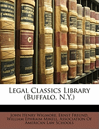 Legal Classics Library (Buffalo, N.Y.)
