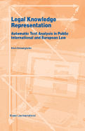 Legal Knowledge Representation, Automatic Text Analysis in Public