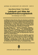 Lehrbuch Und Atlas Der Farbstoffverd�nnungstechnik