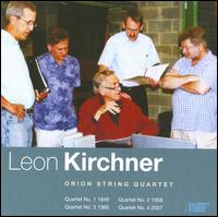 Leon Kirchner: String Quartets Nos. 1-4 - Orion String Quartet