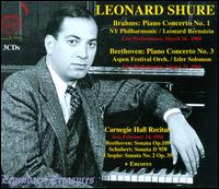 Leonard Shure: Piano Works - Karl Ulrich Schnabel (piano); Leonard Shure (piano)