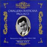 Leoncavallo: Pagliacci/Mascagni: Cavalleria Rustivana