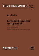 Lernerlexikographie: syntagmatisch
